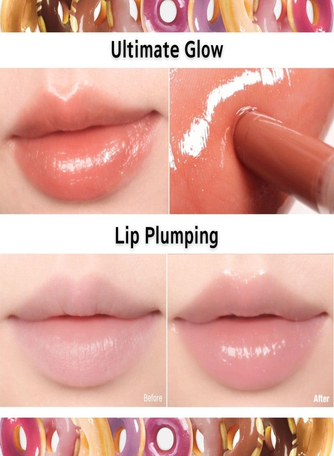 BBI@ BBIA BBIA Over Glaze Stick - Lip Plumping Gloss Melting Balm Lipstick, Intensive Volume Up, High Shine & Glossy, Ultra Watery Moisturizing & Volumizing, Glowy Texture, Korean Lip Makeup (06 CHOCO GLAZE) - Image 5